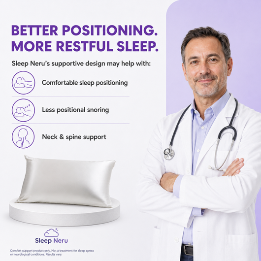 Sleep Neru Silk Pillow Case