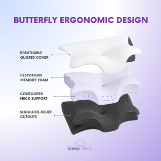 Sleep Neru Ergonomic Pillow