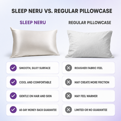 Sleep Neru Silk Pillow Case